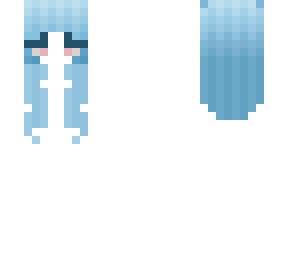 cute blue hair base