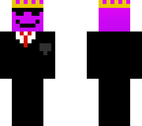 faded purple gut with crown and shades