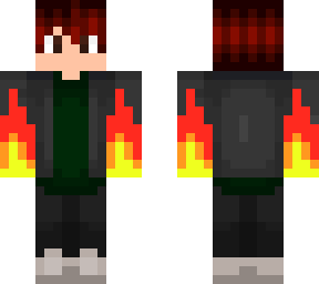 fire jacket flamey