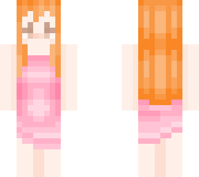 girl in pink