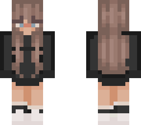 girl with black jumper