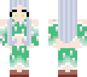 green/blue garden elf