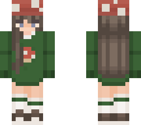 green mushroom sweater