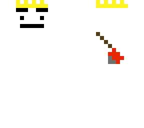 king spekter with an axe