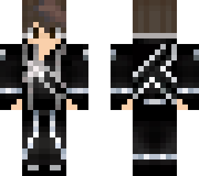kirito jacket with brown hair