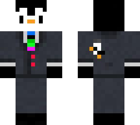 little bit edited business penguin
