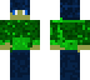male skin with hoodie