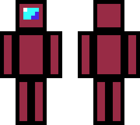 maroon (among us) (4 pixel)