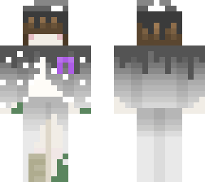 mushroom girl with the purple ribbon