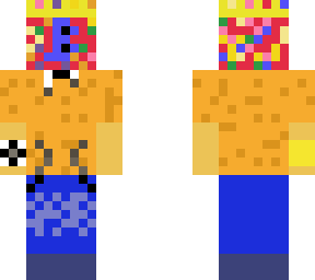 my avatar full skin p.2 (with crown # techno support)