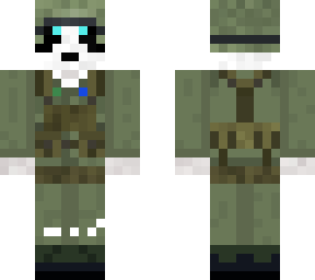 panda soldier