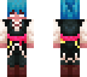 Sorbet Shark Cookie Minecraft Skin