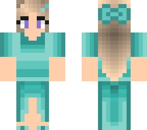 teal girl