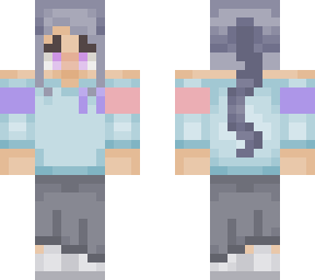 technosupport girl skin