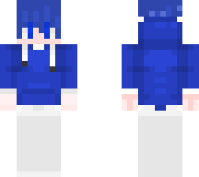 the blue jacket