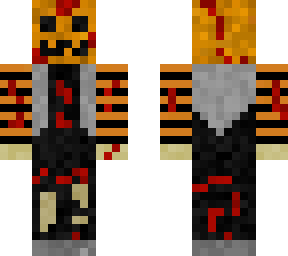 bloody pumpkin girl
