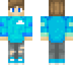 blue jacket boy