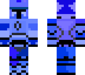blue mandalorian