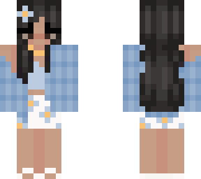 blue plaid