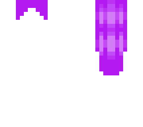 completed purple hair