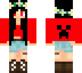 creeper gamer girl