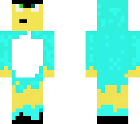 cyan onesie