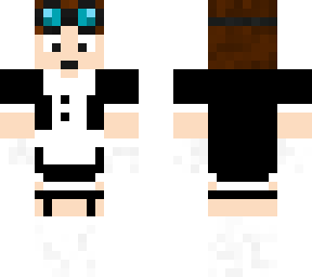 dantdm maid skin (idk why either)