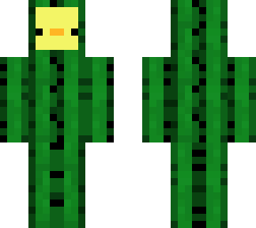 duck in a cactus