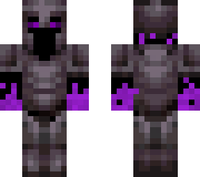 enderman king with netherite