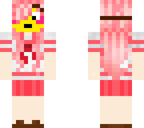 flushy anime girl pink