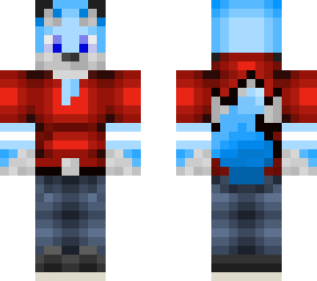 furry citizen (tecwizard's) red hoodie