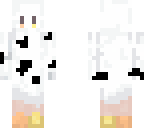 ghost cow print octobercow made by rabbit