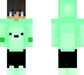 green bear skin