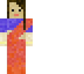 indian sarree skin