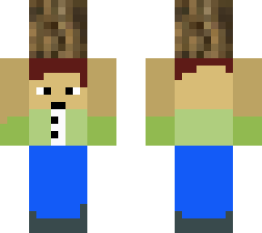 little guy who has wood