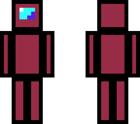 maroon (among us) (4 pixel)