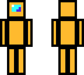 orange (among us) (3 pixel)
