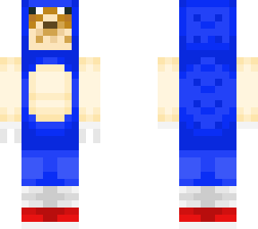 pufferfishe in sonic onesie