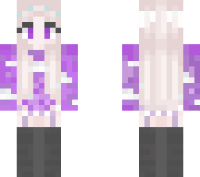 purple girl