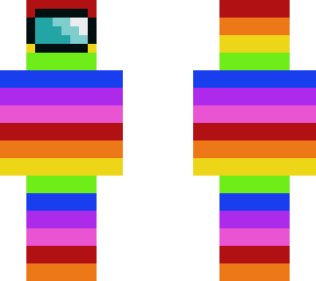 rainbow among us character