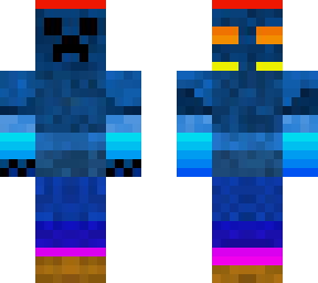 rainbow creeper with bodyarmor