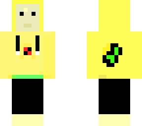 random guy wearing yellow hoodie and black shorts