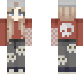 skull girl