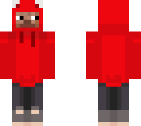 steve with red froggy raincoat