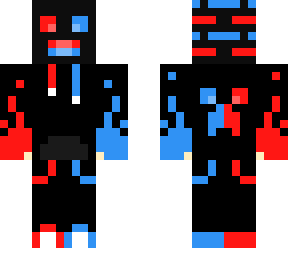 the black and red danger