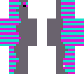 the striped man