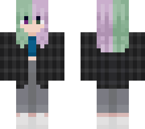 updated purple n green