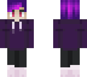 aesthetic purple sweatshirt boy