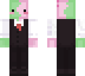 axolotl/frog in a suit