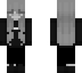 black & white (girl)